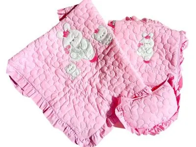 Конверт для девочки арт.025068 (розовый)