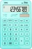 Калькулятор DELI настольный 170х110мм 12 разрядов голубой