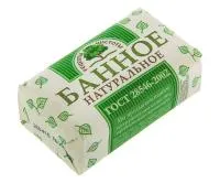 Мыло туалетное Банное180г оригинальное НН
