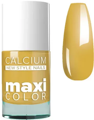 Лак для ногтей MAXI COLOR 11мл с кальцием  (№49 10410049)