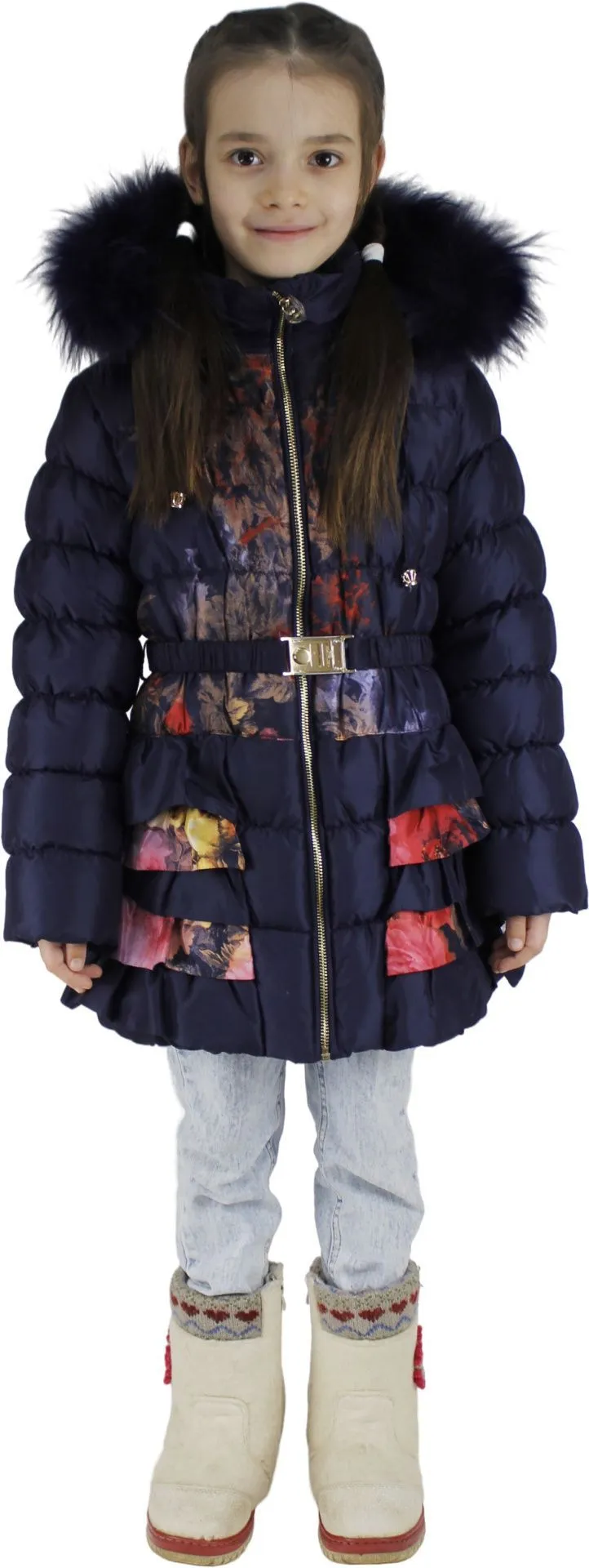 Пальто для девочки зима арт. А15987