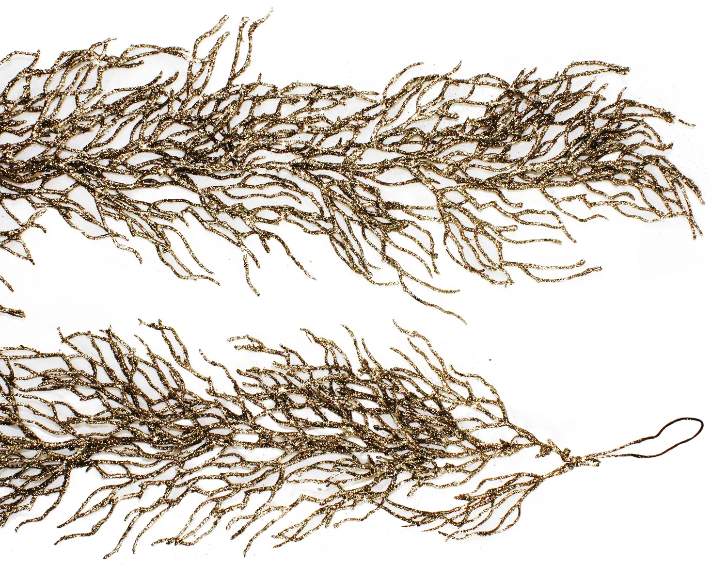 Гирлянда декоративная Пурга Размер: 1600х180х30мм (цвет: шампань)