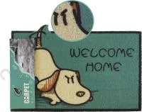 Коврик интерьерный Принт Пес 40х60см Цвет: зеленый