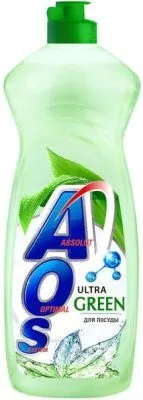 Средство моющее AOS 900мл для посуды (Ultra Green)