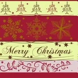 Салфетки бумажные NataM 20шт 25х25см 3-х слойные 