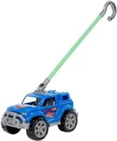 Каталка ПОЛЕСЬЕ автомобиль Легионер каталка с ручкой, синий