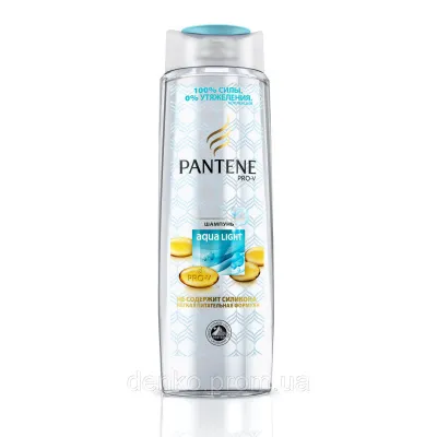 Шампунь PANTENE 400мл  (Aqua Light // 4004)