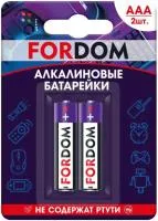 Батарейки FORDOM AAA LR3 2шт