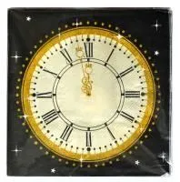 Салфетки бумажные NataM 20шт 33х33см 2-х слойные 