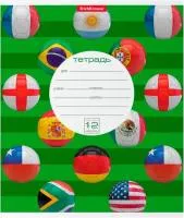 Тетрадь 12л клетка ПОЛИГРАФИКА