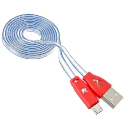 Кабель FORZA д зарядки смартфонов 1м 1А 3цвета