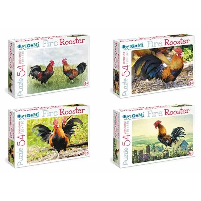 Пазлы FIRE ROOSTER 54 элемента (Петухи в асс. // 02630)