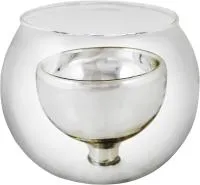 Подсвечник Шар Размер: d100х90мм Цвет: серебро