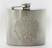 фляжка 180мл, 9.5см, двухглавый орёл