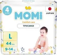 Подгузники-трусики MOMI COMFORT CARE 44шт 9-14кг L