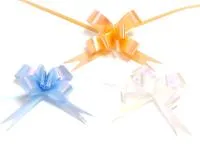 Бант упаковочный 1,8см перламутровый 1шт