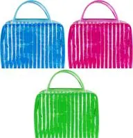 Косметичка Полоса прозрачная Размер: 24х17х10см