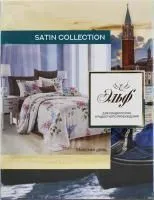 Комплект постельного белья Satin collection 1.5сп 4 предмета микросатин Майский день/Эльф