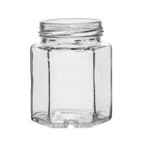 банка стеклянная то-58 165мл шестигранник горло d50мм