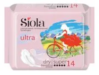 Прокладки гигиенические SIOLA 14шт Dry Super