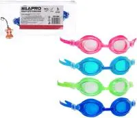 Комплект для плавания SILAPRO (очки, брелок, затычки для ушей)