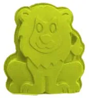 Форма силиконовая для выпечки Львенок 19х18х4см (RKD-057G зелен.)