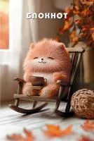 Блокнот 16л А6 АППЛИКА Довольный пушистик