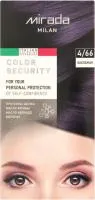 Краска для волос MIRADA Color security стойкая 112мл Тон: 4.66 Баклажан