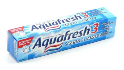 Зубная паста AQUAFRESH 100мл (ТОТАЛ синяя)