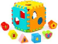 Игрушка развивающая ПОЛЕСЬЕ Куб в сеточке