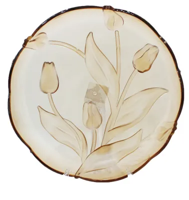 Блюдо "Тюльпаны", d30.7 х5,3 см.