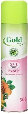 Освежитель воздуха GOLD WIND 300мл (Exotic // 5-02.04.259.06)
