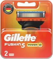 Кассеты сменные GILLETTE Fusion Power 2шт 