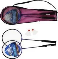 Игровой набор Бадминтон, 2 ракетки+ 2 волана, в чехле. Размер в упаковке 66х21см