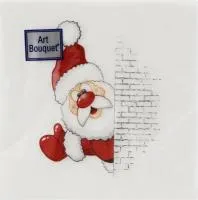 Салфетки бумажные Art Bouquet 30шт 20х20см 2 слоя 