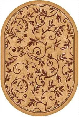 Ковер Laguna 2.5х3.5м овал MS (d230 Beige)