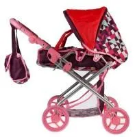 Игрушка Коляска для кукол Карапуз металлическая