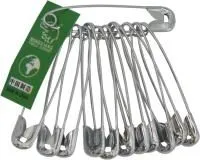 Булавки английские 12шт 45мм 