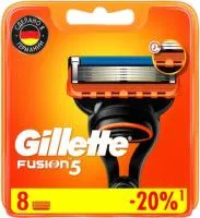 Кассеты сменные GILLETTE Fusion 8шт