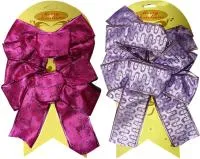 Елочное украшение Бант новогодний 2шт