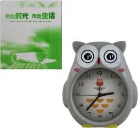 Часы-будильник Сова Размер: 15х17см ЫЦвет: в ассортименте