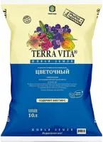 Грунт TERRA VITA  Живая земля 10л Цветочный 