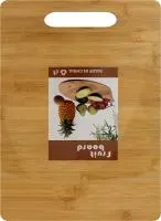 доска разделочная, 23,5х33,5х1см, с прорубной ручкой