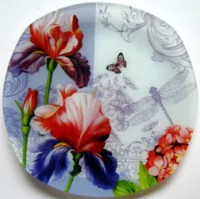 Блюдо 250х250мм стекло