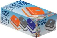 Дырокол 10л CENTRUM металлический, серый