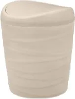 Контейнер для мусора Keeplex Wave 1,2л Цвет: бежевый топаз