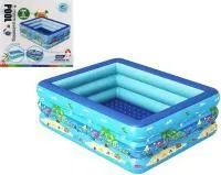 Бассейн надувной Размер: 100х75х25см