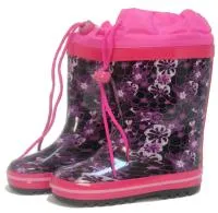 Сапоги для девочек резиновые