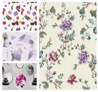 Клеенка NATAM столовая на нетканой основе толщина 0,10мм 1.35х1.3м без шелфтокера в ассортименте