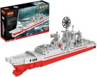 Конструктор COGO Военная техника, 976 деталей, 42,5х63,5х9см